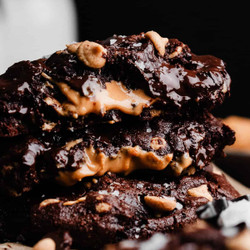 Bakery-style Peanut Butter Chip Chocolate Cookies (gf &amp; Df Option!)