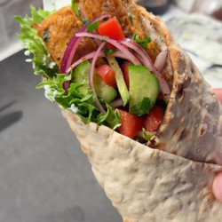 Sheet Pan Chicken Kabob Wraps