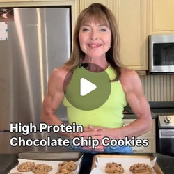 High Protein Chocolate Chip Cookies