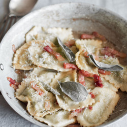 Casoncelli – Pork, Beef, Raisin And Amaretti Ravioli