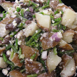 Potato (plus) Salad With Champagne-honeydew  Mignonette