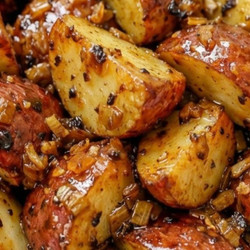 Slow Cooker Onion Butter Potatoes