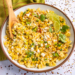 Mexican Street Corn Pasta Salad Recipe