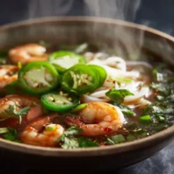 Spicy Shrimp Pho