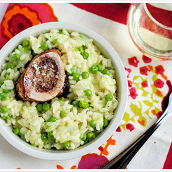 Spring Pea Risotto