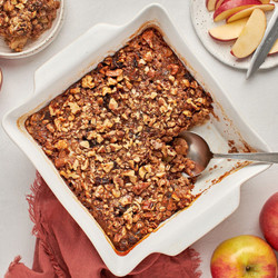 Baked Oatmeal With Apples