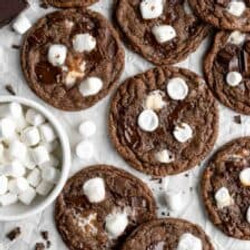 Hot Chocolate Cookies