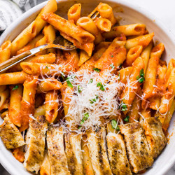 Penne Alla Vodka With Chicken