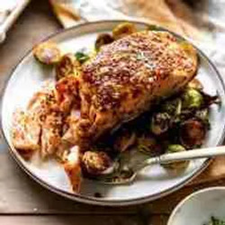 Honey Mustard Baked Salmon