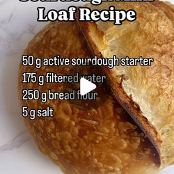 Classic Sourdough Mini Loaf