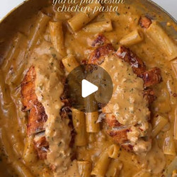 Creamy Garlic Parmesan Chicken Pasta