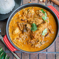 Quick Chicken Korma - Indian Chicken Korma Recipe (south Indian Style)