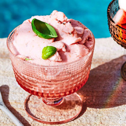 Pfirsich-sorbet „let The Sunshine In“