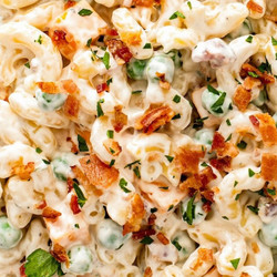 Bacon Ranch Pasta Salad Recipe