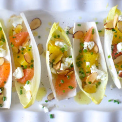 Endives With Oranges And Almonds