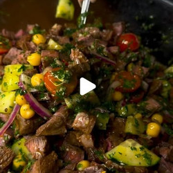 Chimichurri Steak Salad