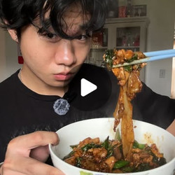 Pad See Ew (rice Paper Noodles)