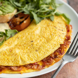 Bacon and Cheese Omelette