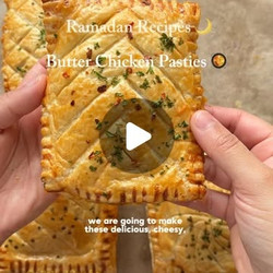 Butter Chicken Pasties