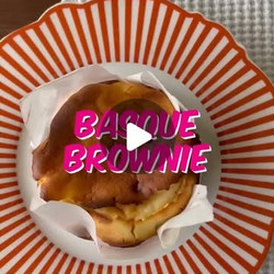 Brownie Basque Cheesecake