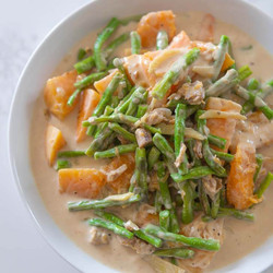 Ginataang Kalabasa At Sitaw