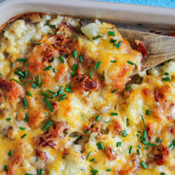 Loaded Cauliflower Casserole