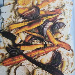 Cumin-roasted Carrots, Onions, And Lemons With Bean Spread - Cool Beans