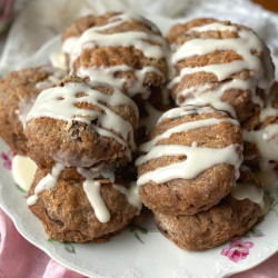 Sour Cream Cinnamon Biscuits