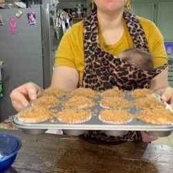 Coffee Cake Banana Bread Muffins