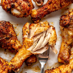 Seasoned Crispy Chicken Drumsticks