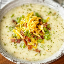 Loaded Mashed Potato Soup