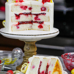 Lemon Raspberry Cake