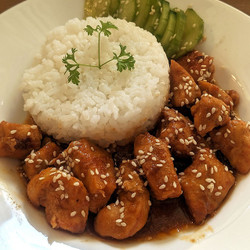 High Protein Sticky Korean Fried Chicken