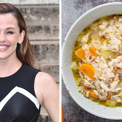 Jennifer Garner’s Leftover Chicken Soup