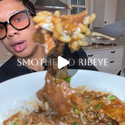 Smothered Ribeye