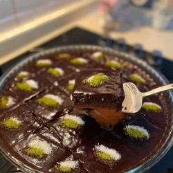 بسبوسة بالشكلاطة