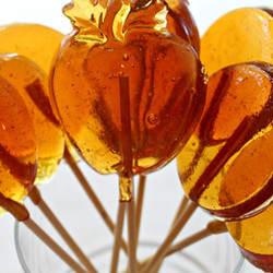 Honey Lollipops For Licking, Stirring, And Gifting