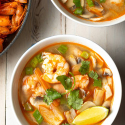Tom Yum Soup (hot And Sour Soup Recipe)