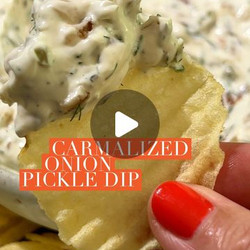Caramelized Onion + Pickle Dip