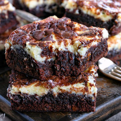 Cheesecake Brownies