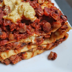 Vegan Lasagna For Two (loaf Pan Recipe)