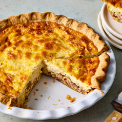 Asparagus and Mushroom Quiche