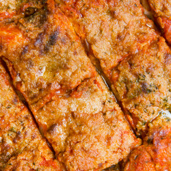 Sfincione – Sicilian Pizza