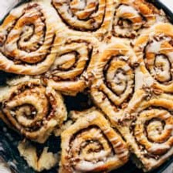 Maple Pecan Cinnamon Rolls