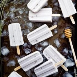 Honey Lavender Popsicles