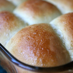 Honey-glazed Pan Rolls