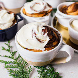 Cinnamon Roll Mugs: The Best Ever Overnight Cinnamon Rolls Recipe · I Am A Food Blog