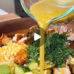 Avocado Corn Chicken Salad