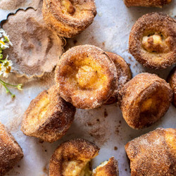Cinnamon Sugar Brown Butter Popovers