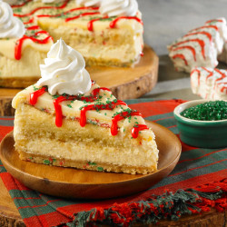 Christmas Tree Cakes® Cheesecake